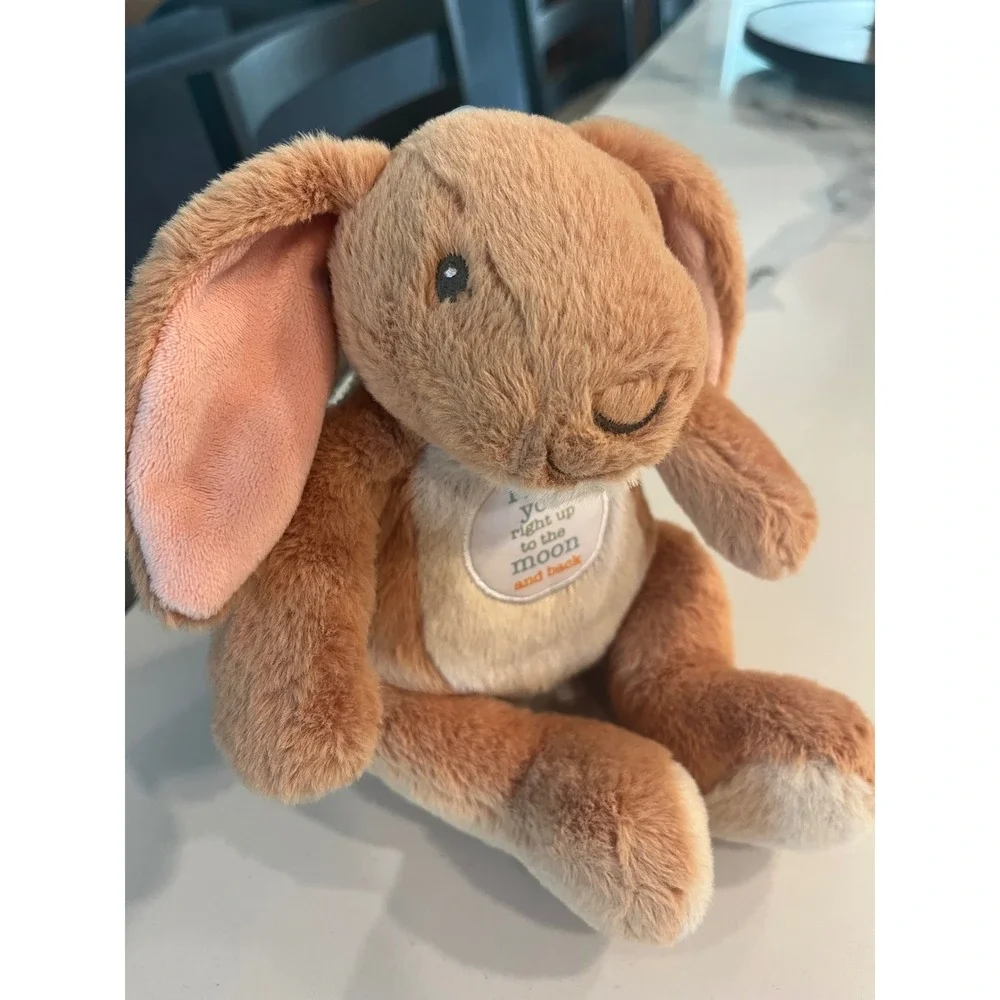 Guess How Much I Love You Nutbrown Hare Bunny Plush I Love You Moon and‎ Back